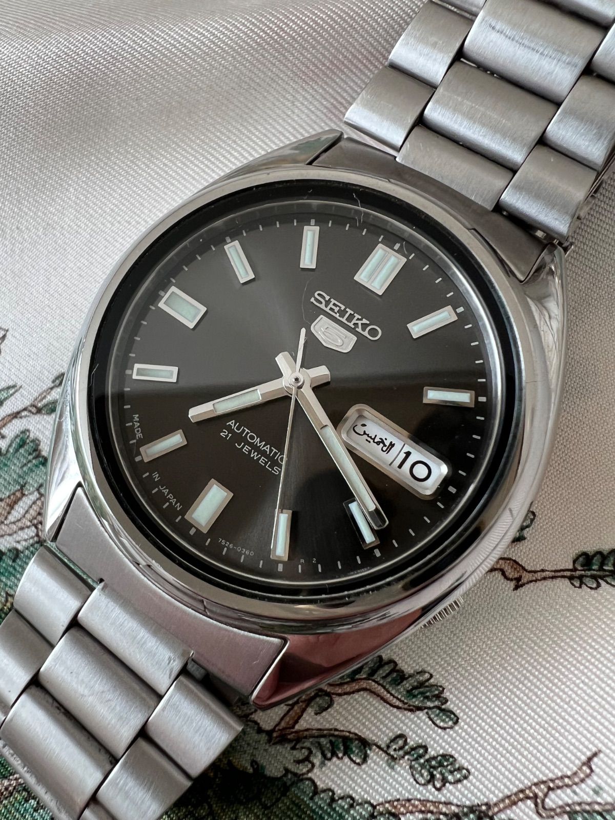 セイコー5 スケルトン腕時計 7S26-0480 Vintage Seiko 5 7S26-0480 Automatic 21 Jewels Watch for Men's - Etsy