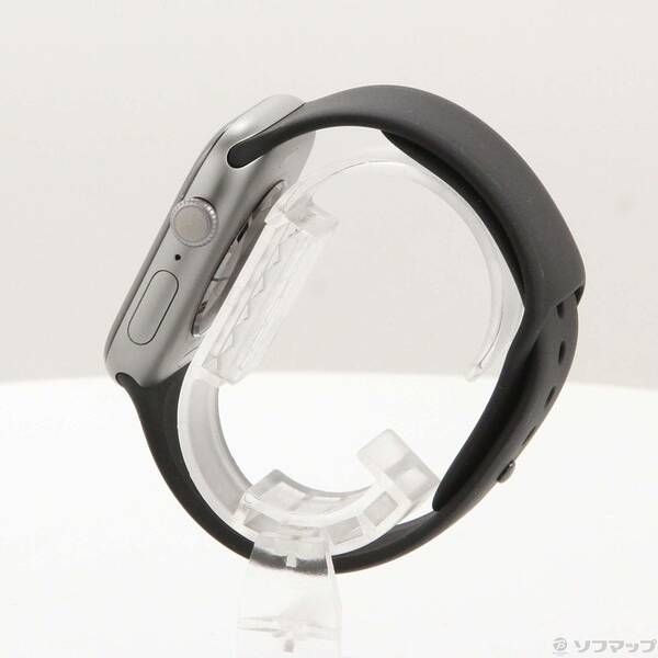 〔♥品〕 ♥品 Apple Watch Series 11 GPS 46 mm スペースグレイアルミニウムケース ブラックスポーツバンド 377