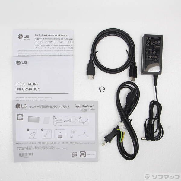 〔展示品〕 27インチ UltraGear FHD IPS ゲーミングモニター 27 GN 65 R-B 262