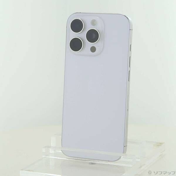 中古品〕 iPhone16 Pro 512GB ホワイトチタニウム MYN53J／A SIMフリー