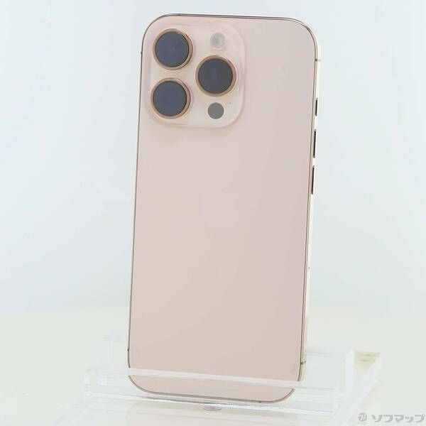 中古品〕 iPhone16 Pro 512GB デザートチタニウム MYN63J／A SIMフリー