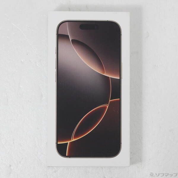 中古品〕 iPhone16 Pro 512GB デザートチタニウム MYN63J／A SIMフリー