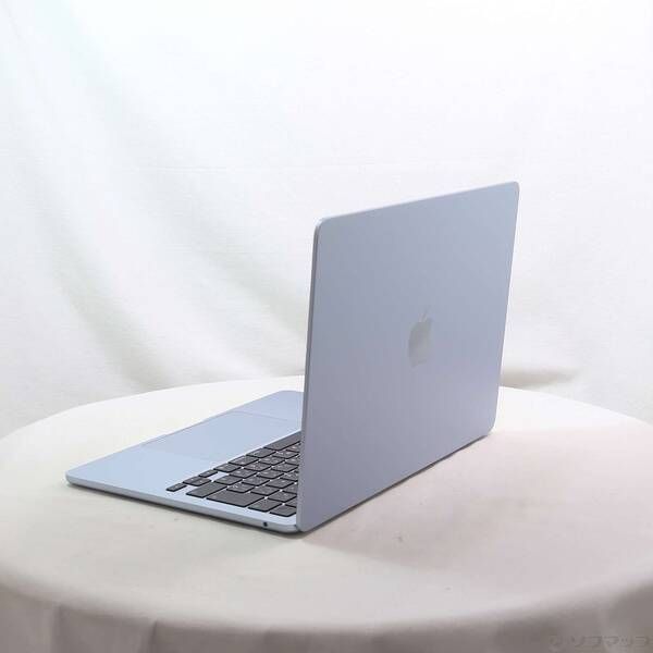 〔 品〕 MacBook Air 13.6-inch Early-2025 MC 6 U 4 J A Apple M 10コアCPU_10コアGPU 16 GB スカイブルー 〔15.7 Sequoia〕 262