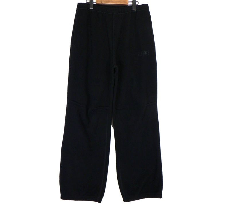 メゾンマルジェラ Maison Margiela 25 AW M 20126 ロゴ 刺繍 フリース スラックス パンツ 47239