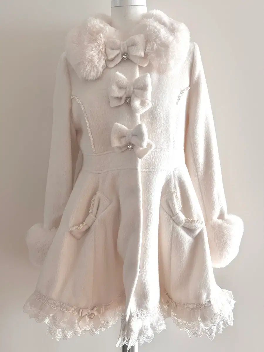 リズリサ 姫ギャル リボン ファーコート ロイヤルガーリー ロマンティックギャル 日本ブランド 量産型