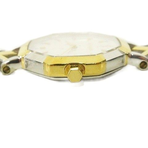 新品電池/稼働✨サンローラン 2200-226313 腕時計 オクタゴン コンビ Yahoo!オークション -「時計 オクタゴン」(イヴ・サンローラン) (い)の