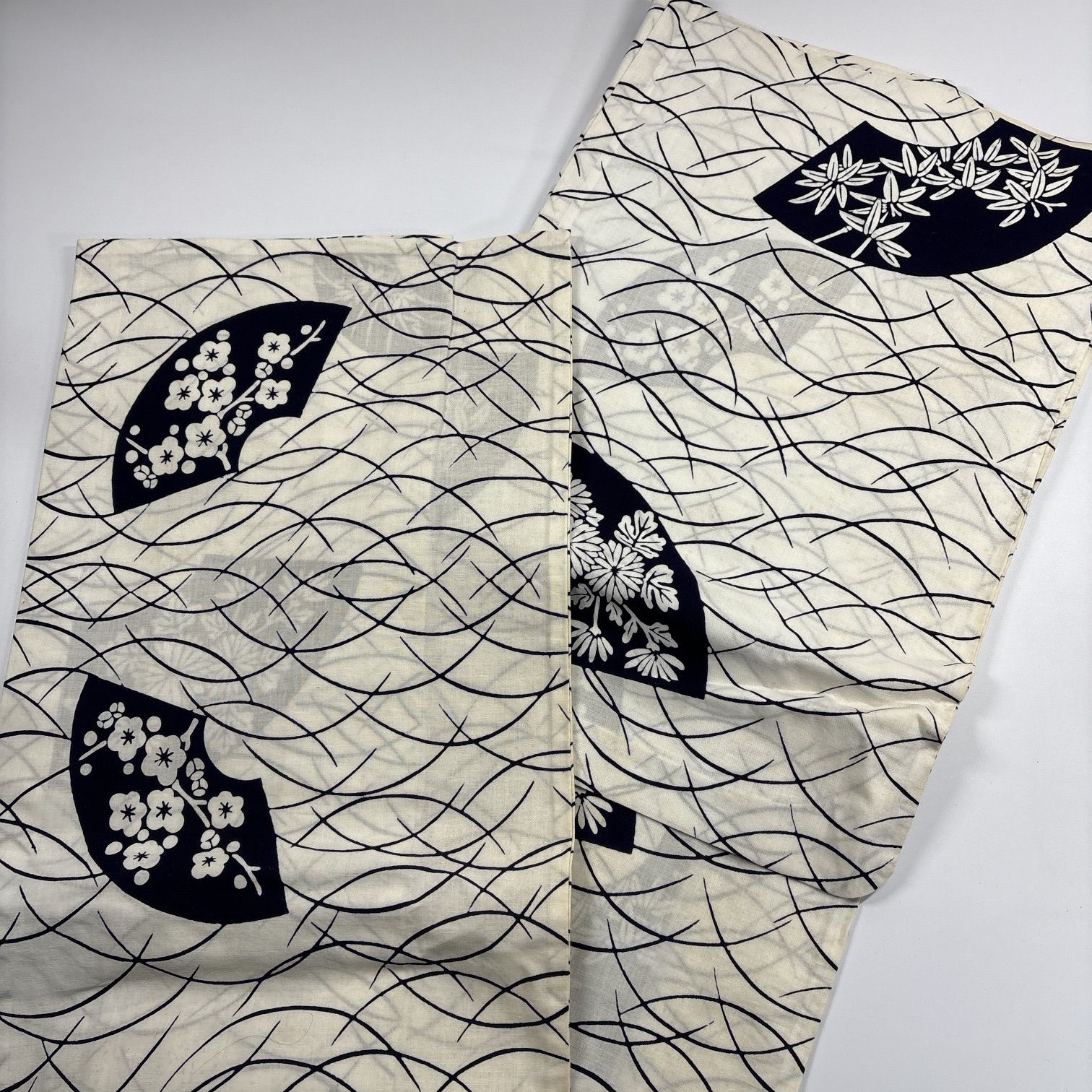 浴衣 5枚 綿 着物まとめ売り 同梱購入歓迎 リメイク用 着付け練習用