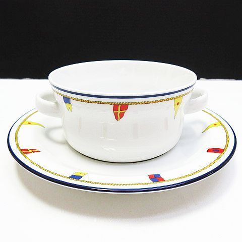 美品 Richard Ginori リチャードジノリ クリッパー スープカップ