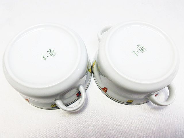 美品 Richard Ginori リチャードジノリ クリッパー スープカップ