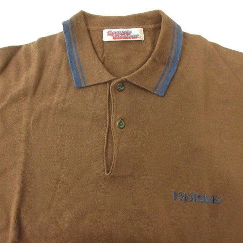 ヒステリックグラマー HYSTERIC GLAMOUR ポロシャツ 半袖 ライン ロゴ