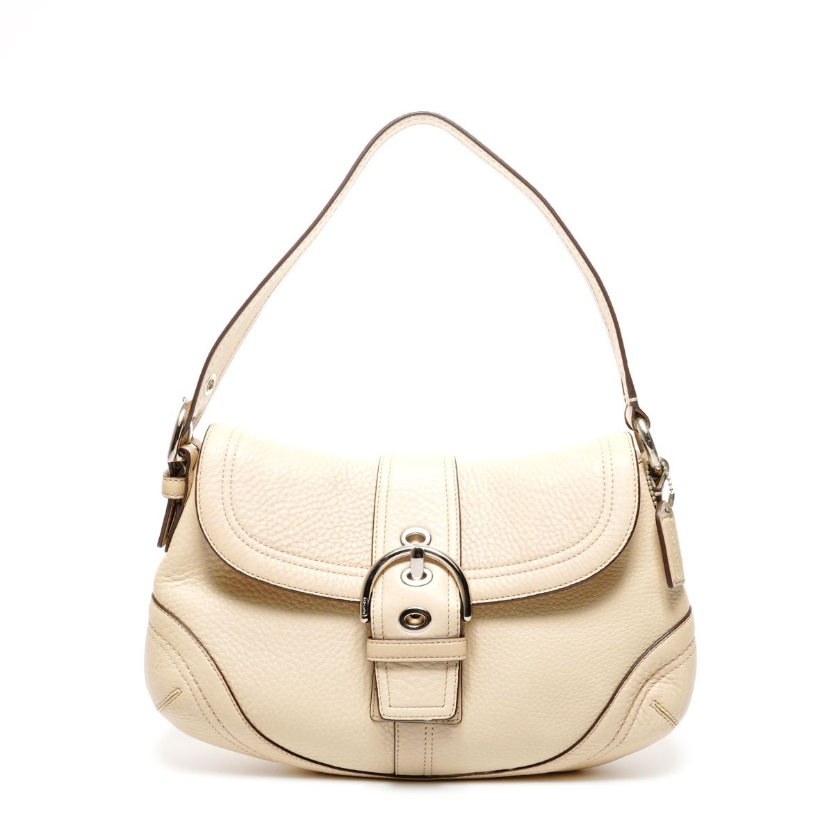 COACH コーチ ショルダーバッグ ワンショルダー レザー シルバー金具