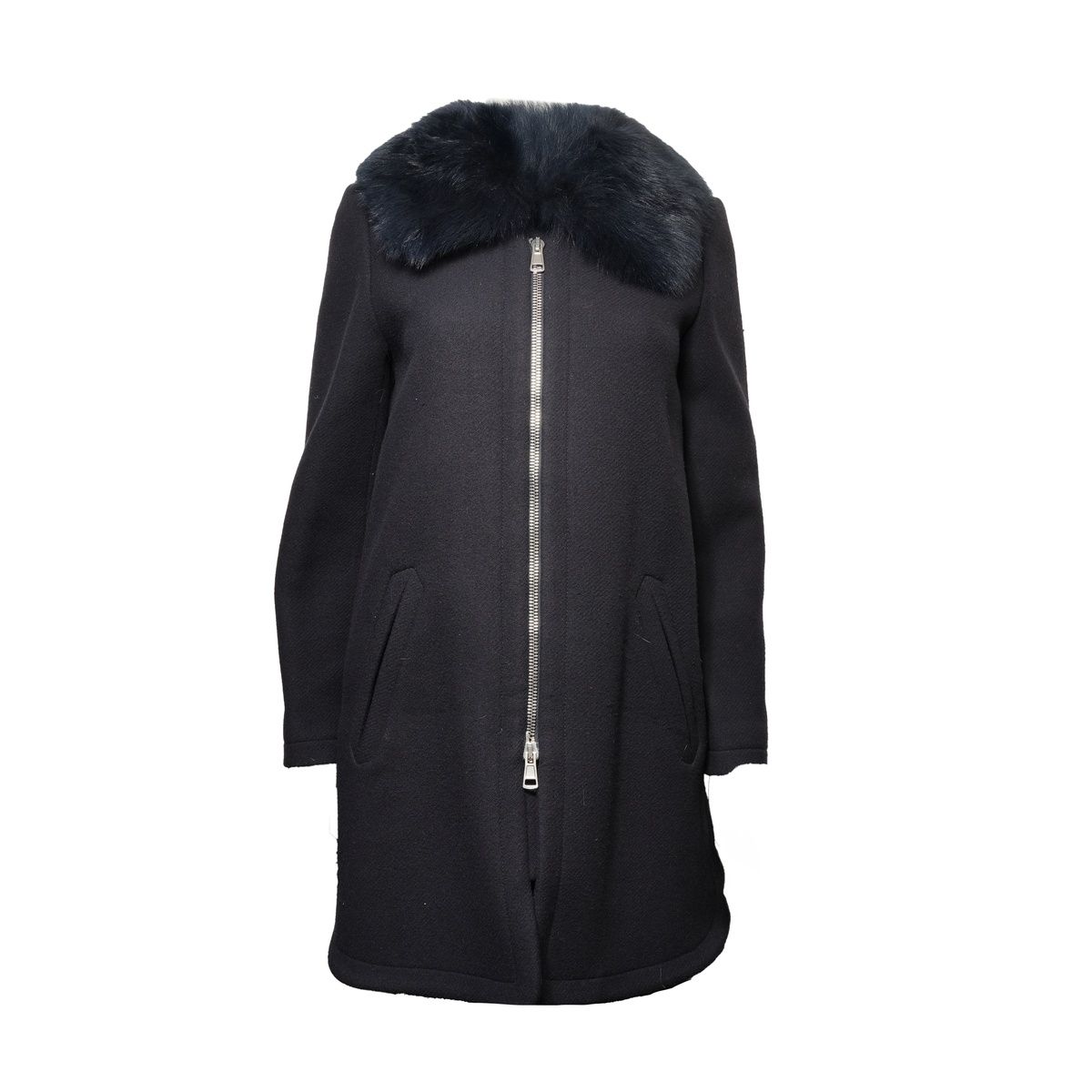 Chloe クロエ コート シープファー ウール Size 38