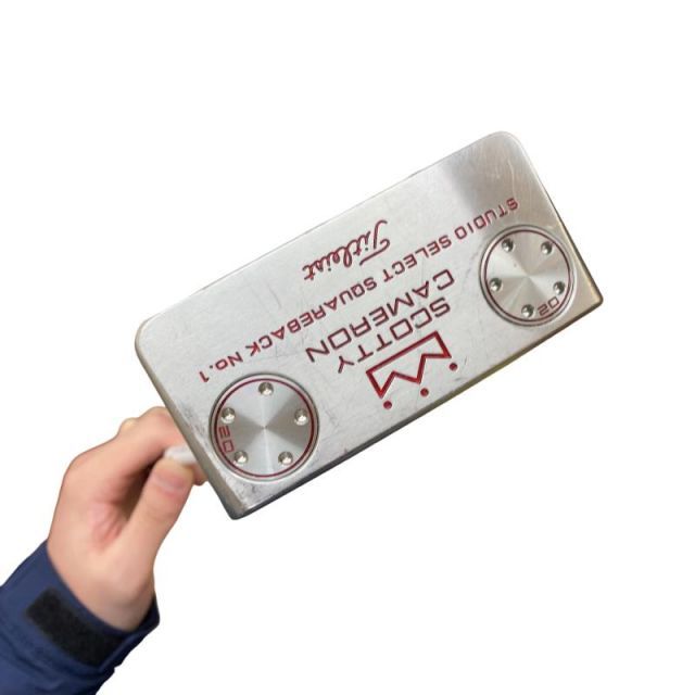 中古】 タイトリスト SCOTTY CAMERON STUDIO SELECT SQUAREBACK 33