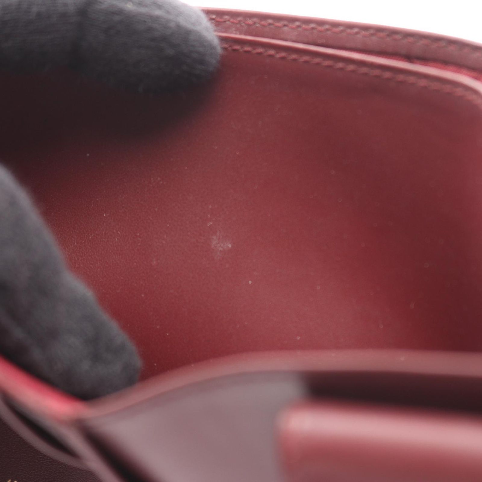  カルティエ CARTIER 二つ折り財布 マストライン ボルドー レザー 二つ折財布 ユニセックス B 二つ折り財布 折り財布