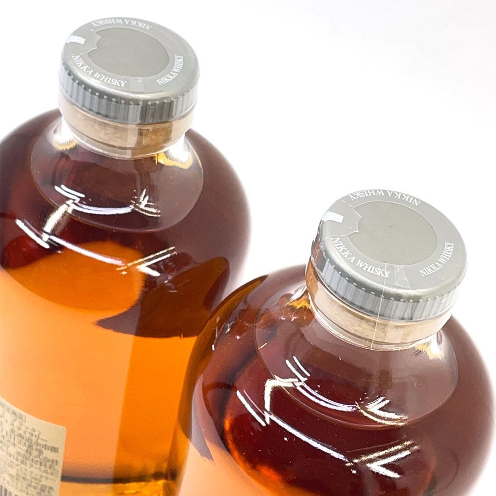 NIKKA PURE MALT Black & Red セット　コルク付き 新品 NIKKA PURE MALT Black & Red 500ml セット