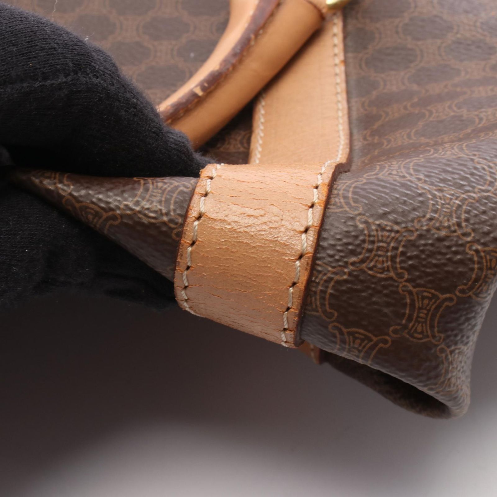 ブラウン|ダークブラウン PVCコーティングキャンバス