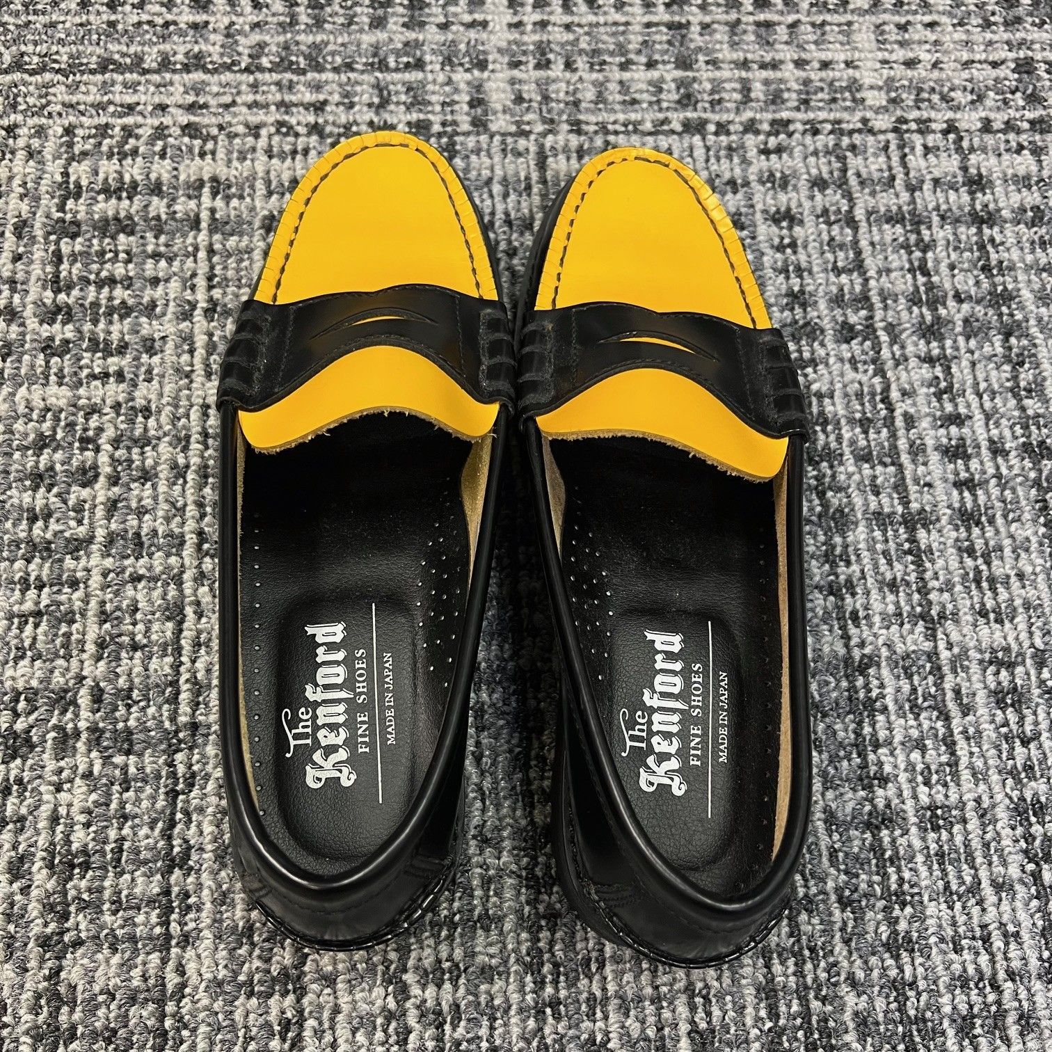 バイカラーローファー ツートンローファー