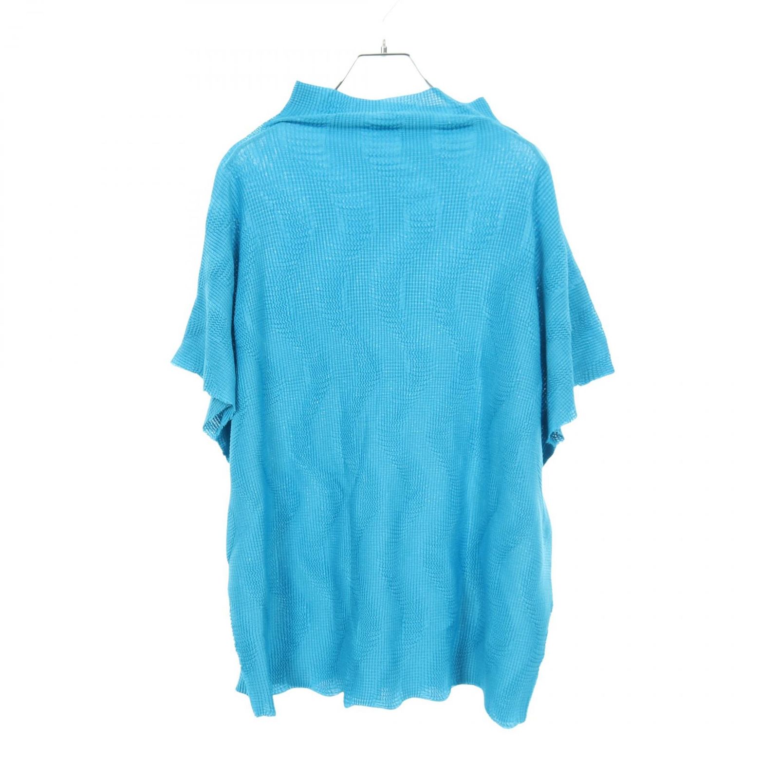 ミー イッセイミヤケ me ISSEY MIYAKE カットソー WAVE KNIT STRETCH 