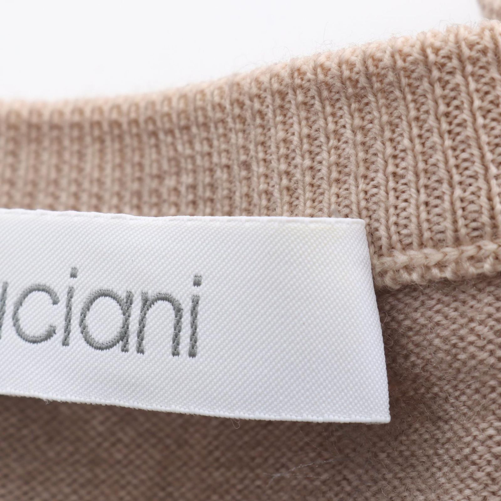 クルチアーニ CRUCIANI ニット ベージュ ウール ニット ベージュ