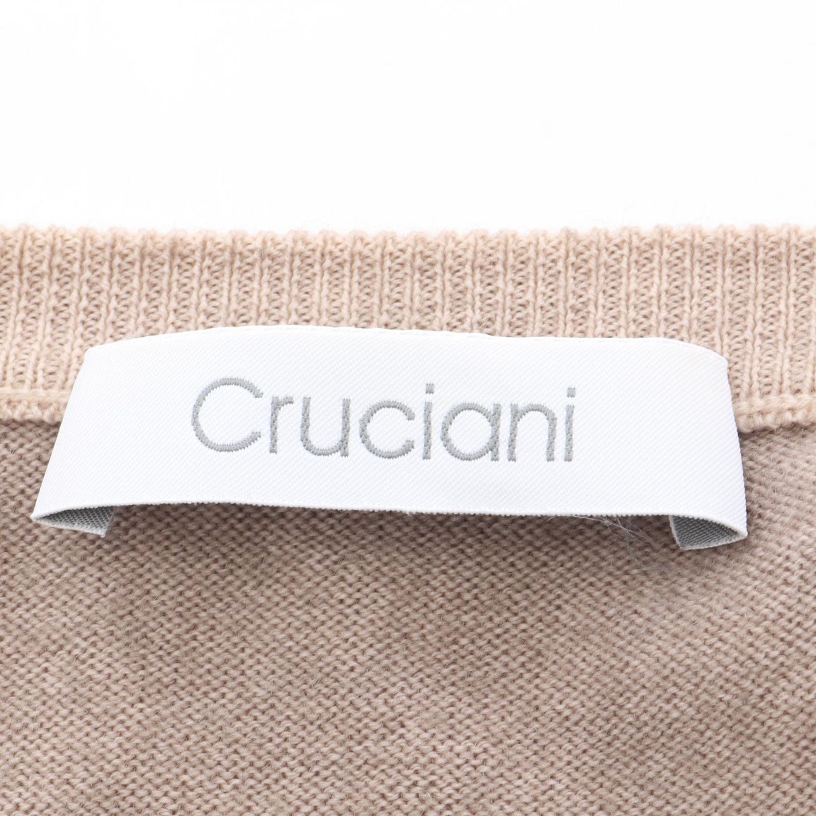 クルチアーニ CRUCIANI ニット ベージュ ウール ニット ベージュ