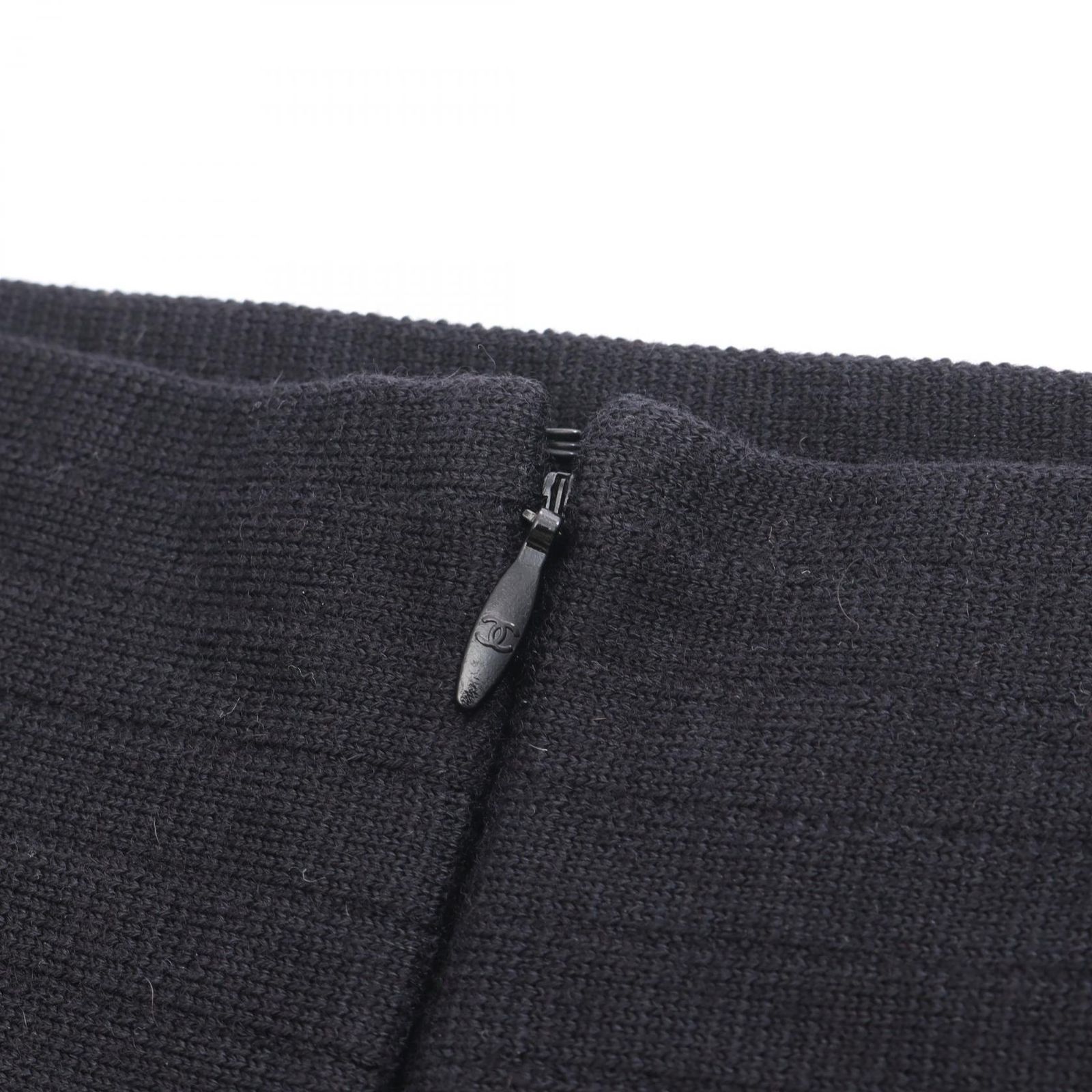 シャネル CHANEL スカート ココマークボタン ニット P41981K03209