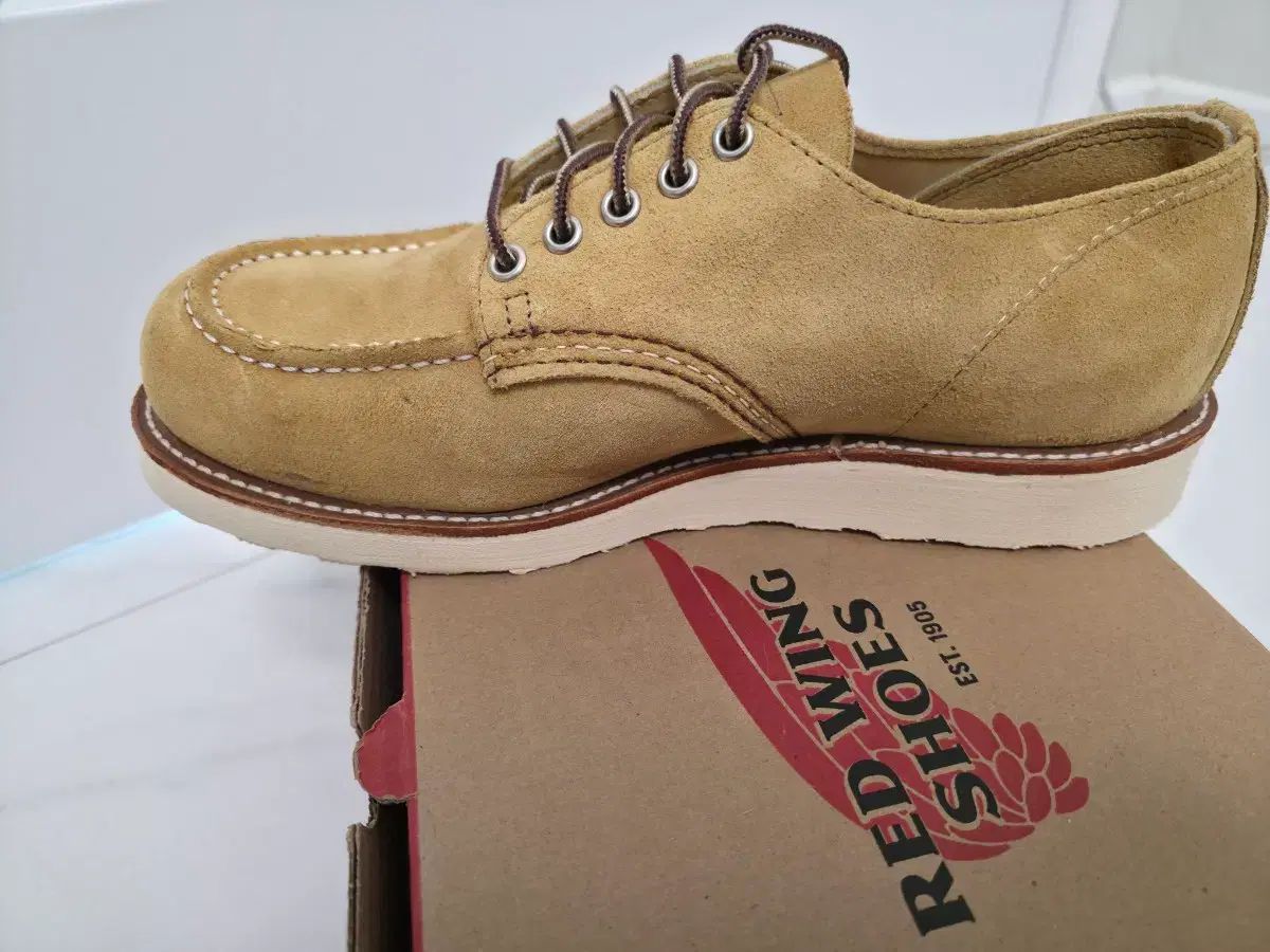  RED WING レッドウィング オックスフォード ホークソン アビリーン ラフアウト 9 5 275 その他 ブーツ 革靴