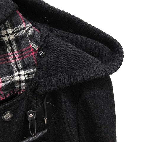 クレージュ courreges ウール ニット ジャージー ダッフルコート