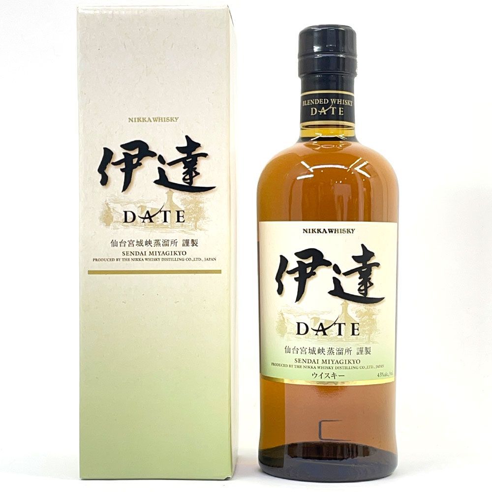 伊達 DATE ブレンデッドウイスキー 700ml 43% 箱無し 未開栓】NIKKA ニッカ 伊達 DATE 700ml 43％ ブレンデッドウイスキー