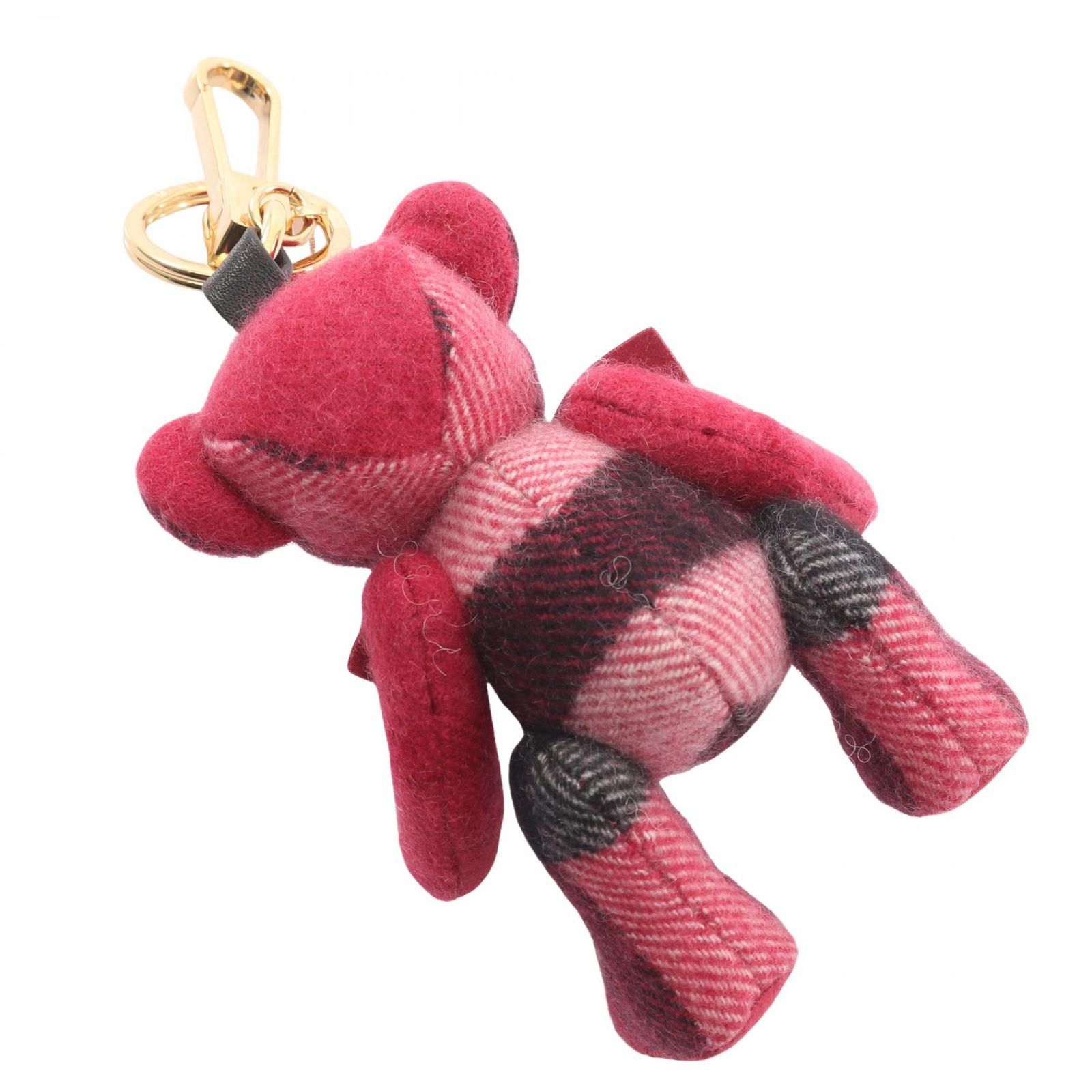 バーバリー BURBERRY キーホルダー トーマスベア チャーム ワイン