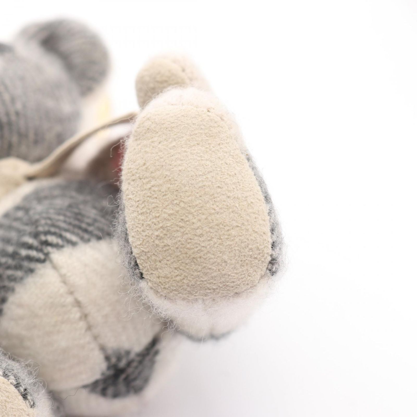  バーバリー BURBERRY キーホルダー トーマスベア チャーム グレー レザー レディース A キーホルダー キーリング 小物