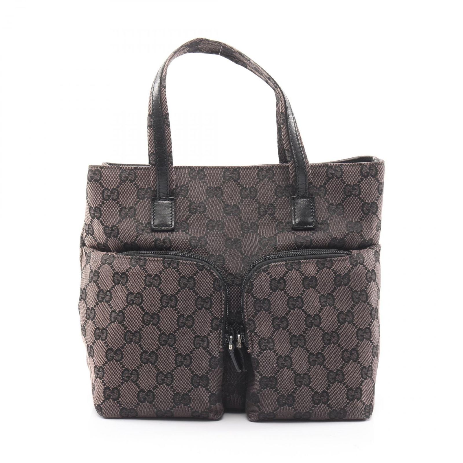 グッチ GUCCI トートバッグ GGキャンバス 002.1080 ダークブラウン 