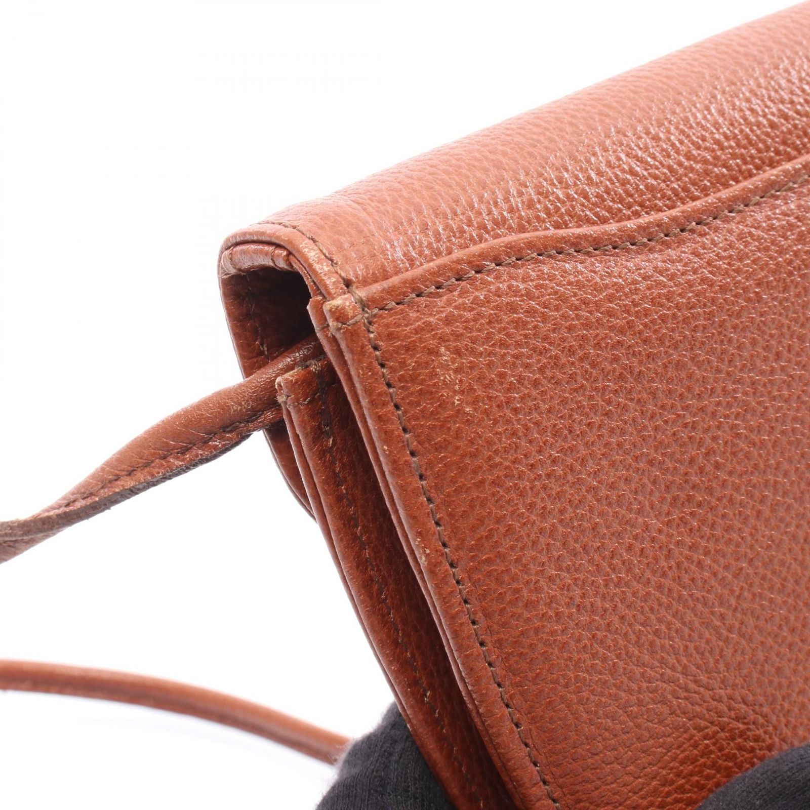 ショルダーバッグ ブラウン