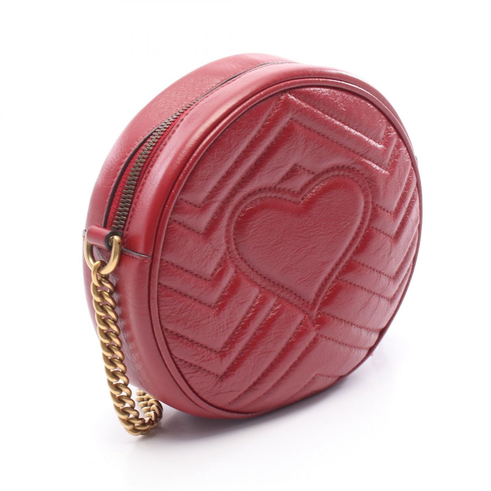 グッチ GUCCI ショルダーバッグ GGマーモント ラウンド ミニ 550154