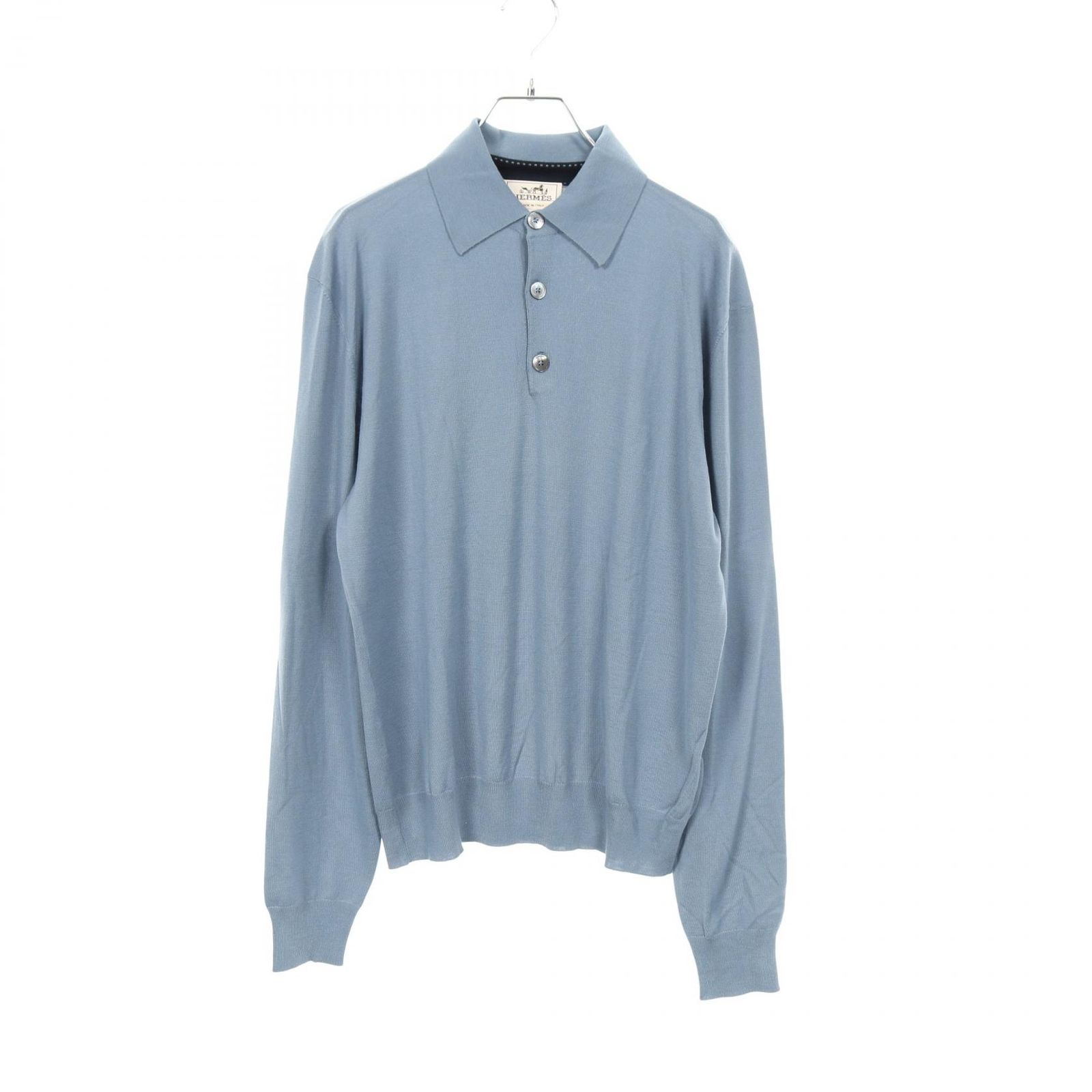 エルメス HERMES ポロシャツ ニット ウール メンズ A