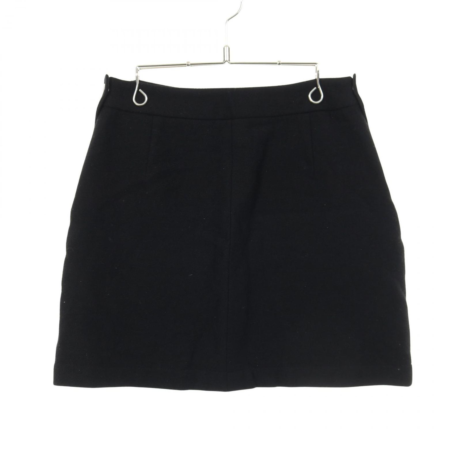 シャネル CHANEL スカート ココマークボタン ウール レディース B