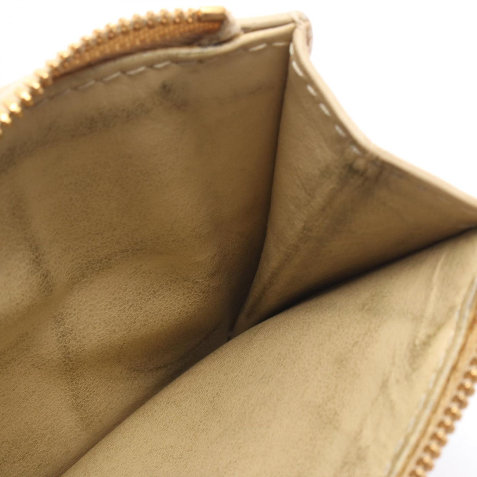 BOTTEGA VENETA ベージュレザーケース ボッテガヴェネタ BOTTEGA VENETA カードケース マキシイントレ