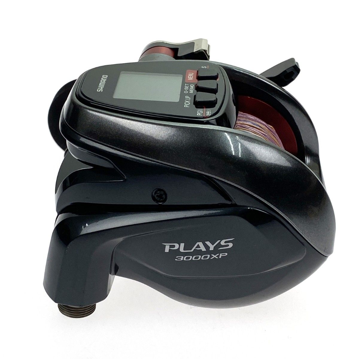 SHIMANO シマノ 18 プレイズ 3000 XP 電動リール 03980 本体のみ 巻上距離44.6 km|使用時間99.5時間