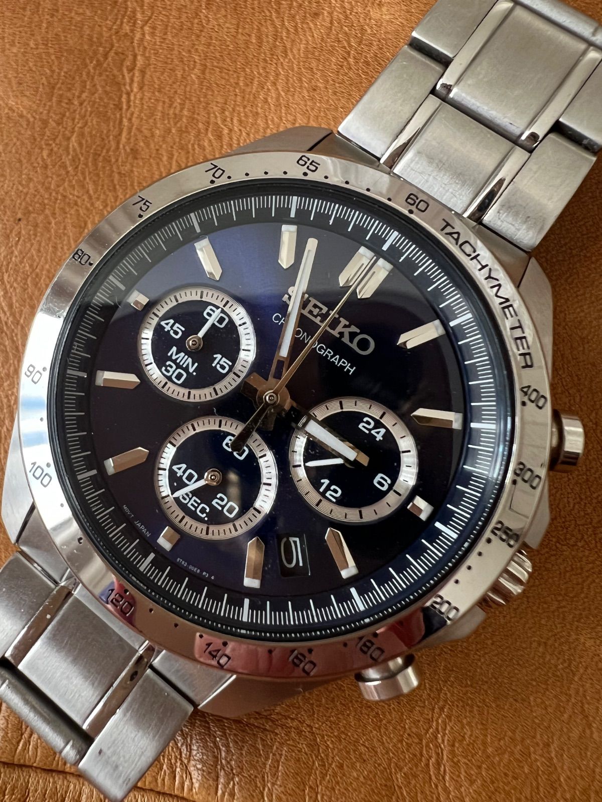 セイコー☆クロノグラフ☆クオーツ☆8T63-00D0☆稼働品☆時計 - メルカリ