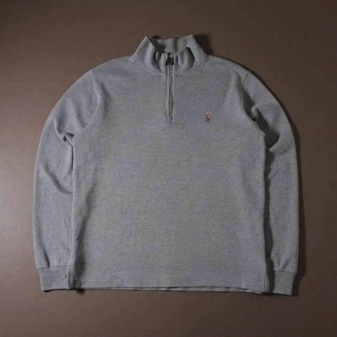 Polo ポロ ラルフローレン 新モデル グレー ハーフジップアップ