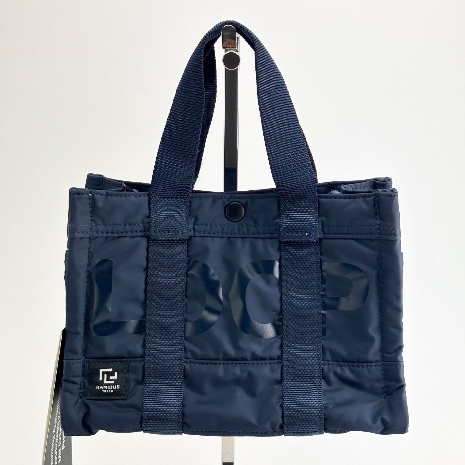 未使用同様 LOOPWHEELER × RAMIDUS 2WAY ミニ トートバッグ ネイビー