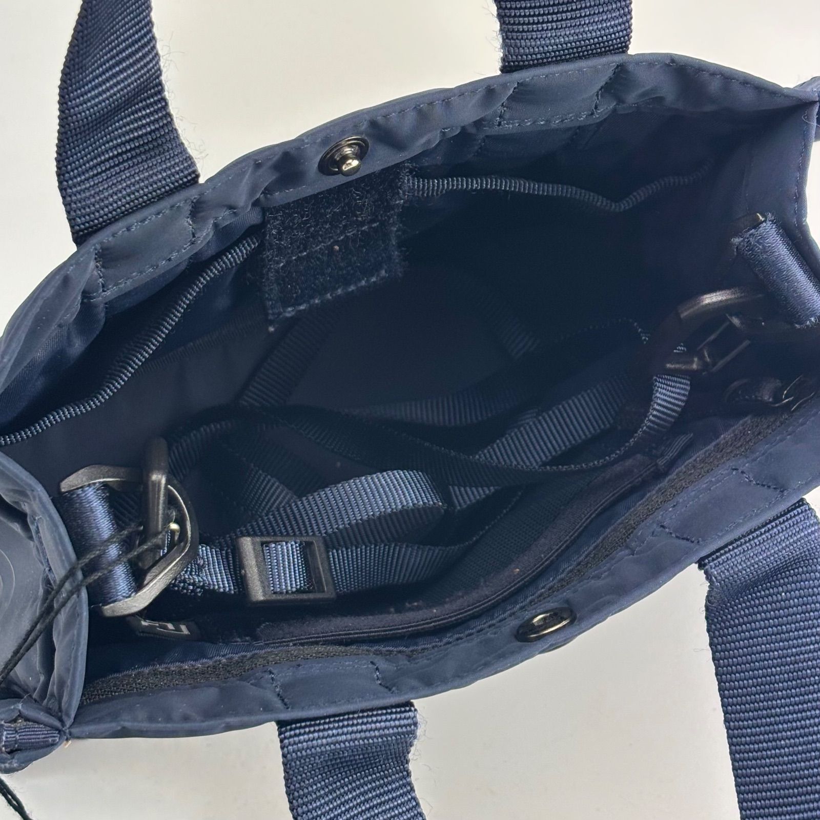 未使用同様 LOOPWHEELER × RAMIDUS 2WAY ミニ トートバッグ ネイビー