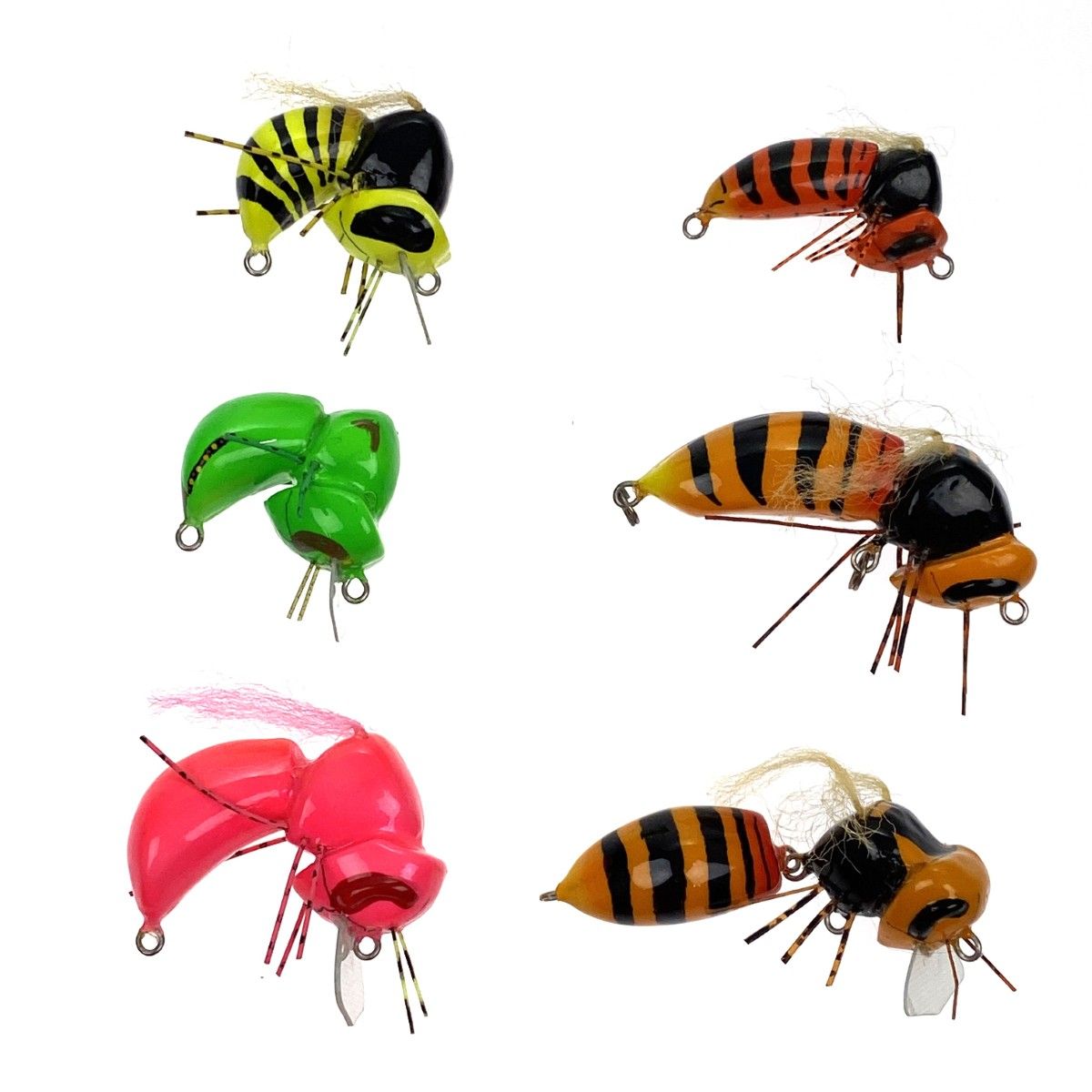 山女魚工房 スズメバチ ルアー 6点セット