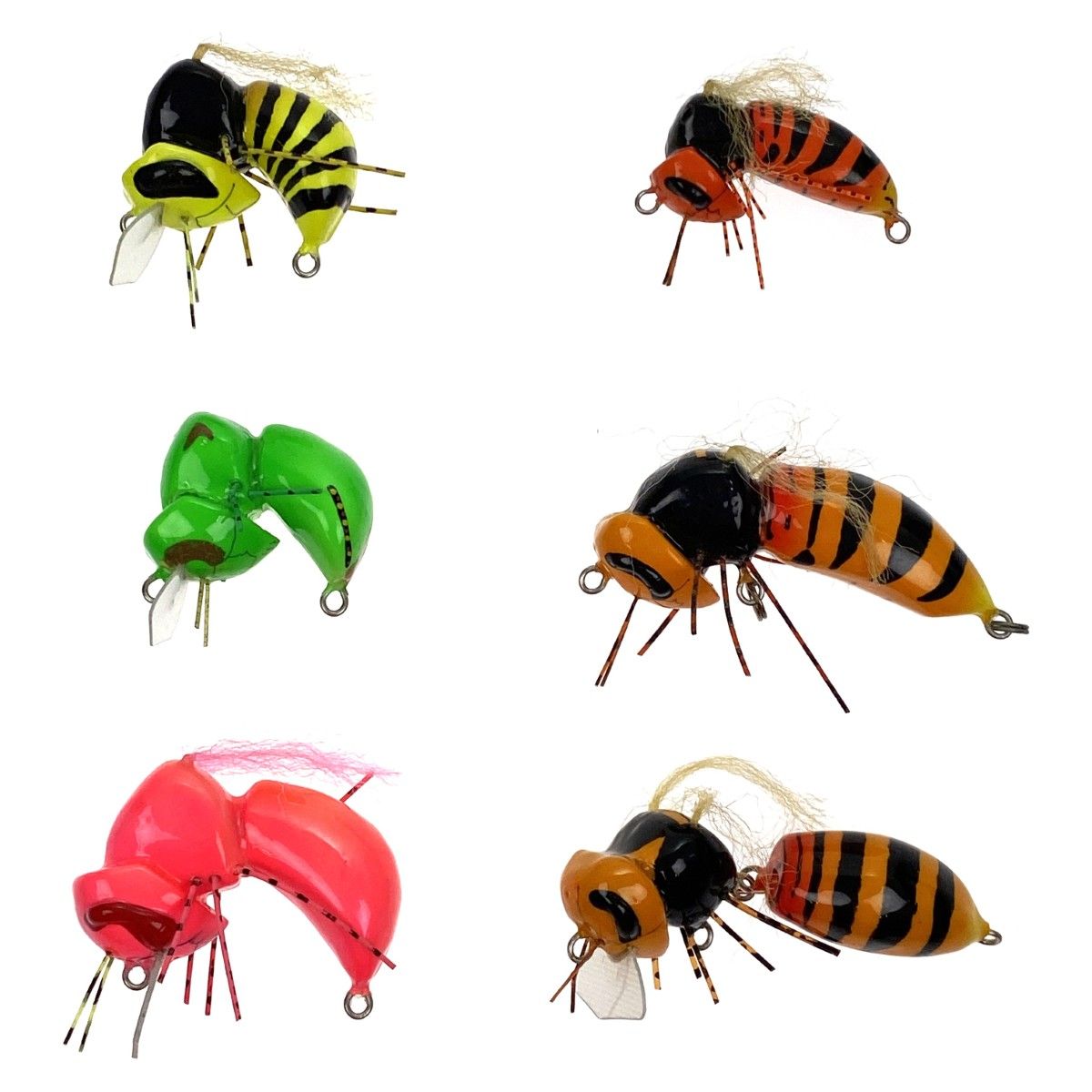 山女魚工房 スズメバチ ルアー 6点セット