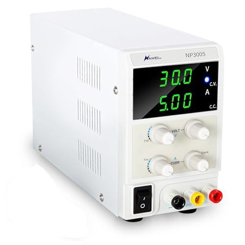 安定化電源 可変直流安定化電源 0-30 V 0-5 A 3桁電圧電流表示 安全保護 低ノイズ試験修理 老化 DIYテスト電源用 m 3692 ed 3 b