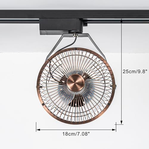 植物育成用送風機 植物用サーキュレーター ダクトレール式 ライティングレール用 ダクトレール対応 本体スイッチ付き 観葉植物 根腐れ防止 空気循環 XDD 682 m 22 b 009 a 9