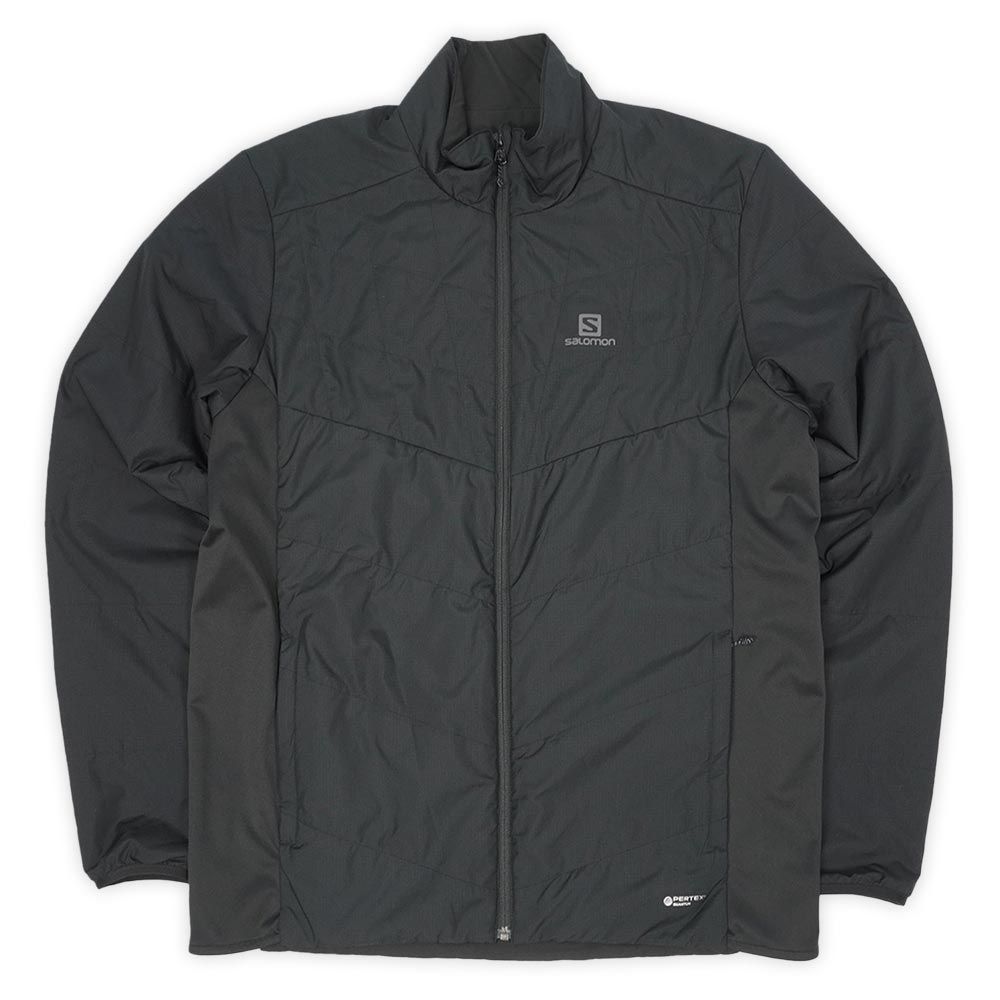 サロモン SALOMON 00 s 2000年代 リバーシブル プリマロフト パデッドジャケット PRIMALOFT USA ヴィンテージ アメリカ 古着 メンズ コート ジャケット ブラック 黒 XL