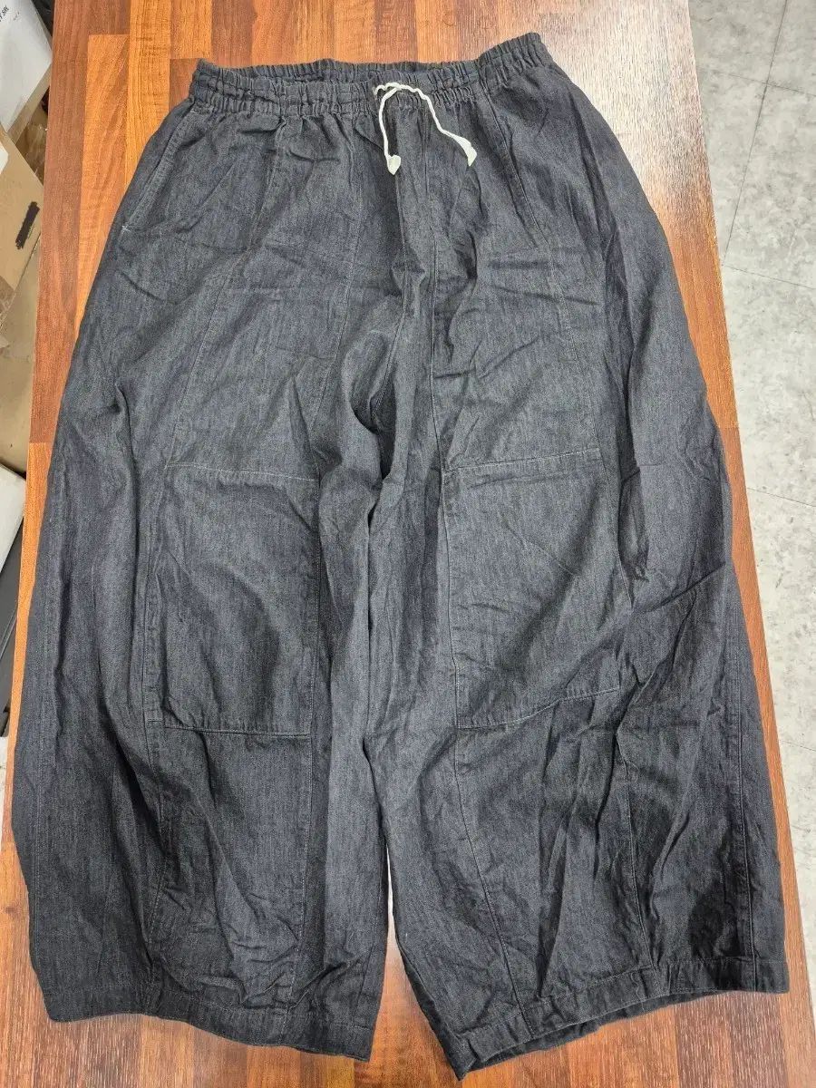 ニードルズ H.D.パンツ 6オンス デニム Indigo ワイドパンツ