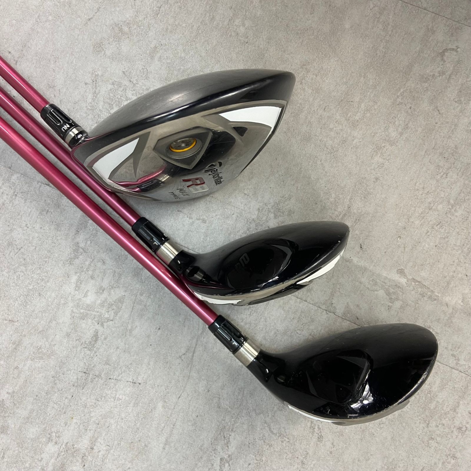 テーラーメイド R9 MAX レディースゴルフ ウッド3本セット L 右利き用