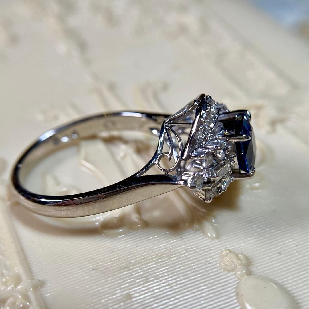 非加熱ロイヤルブルーサファイア1.96