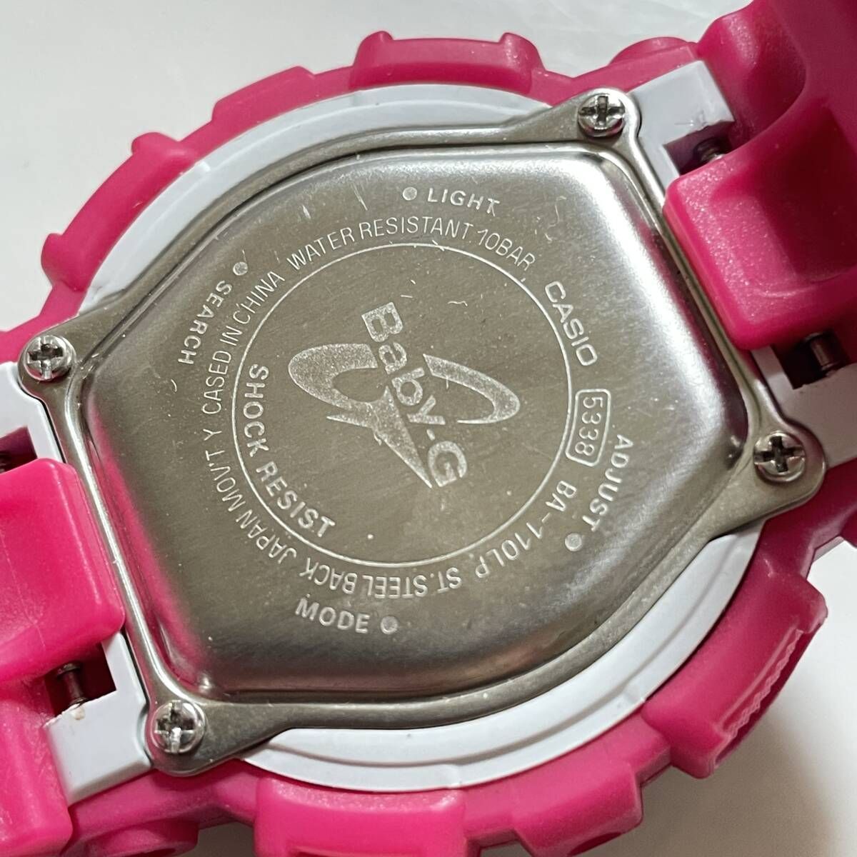 CASIO Baby-G レオパード BA-110LP レディース腕時計 電池交換済み